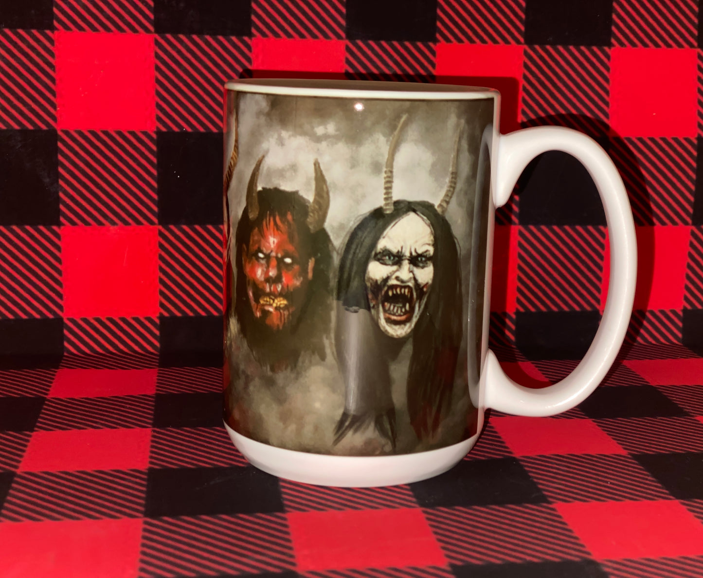 15 oz Krampus Seattle x Monsters and Monsteras Ceramic Mug