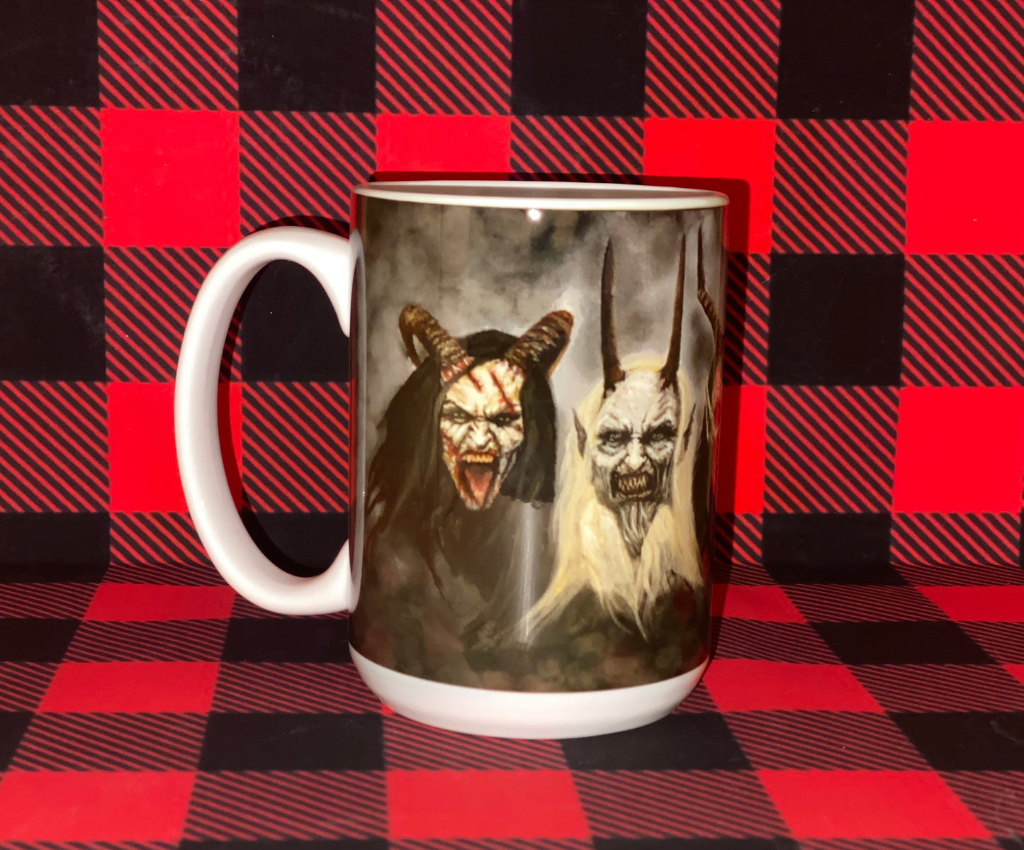 15 oz Krampus Seattle x Monsters and Monsteras Ceramic Mug