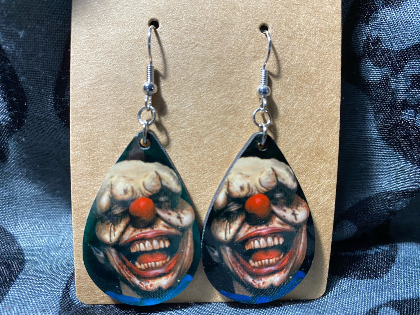 Milo the Clown Drop Earrings