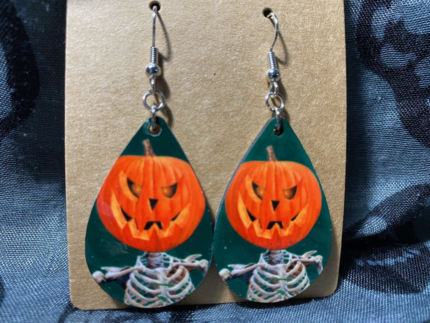 Ribsey Bonez Drop Earrings