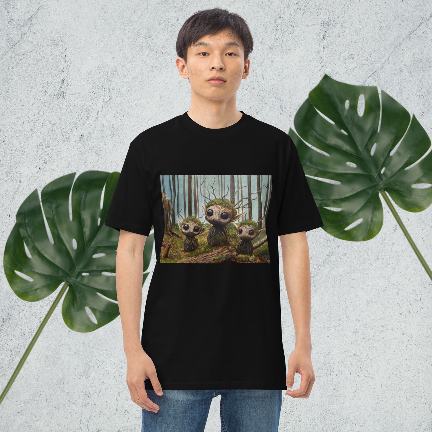 "The Woodlings" Men’s premium heavyweight tee