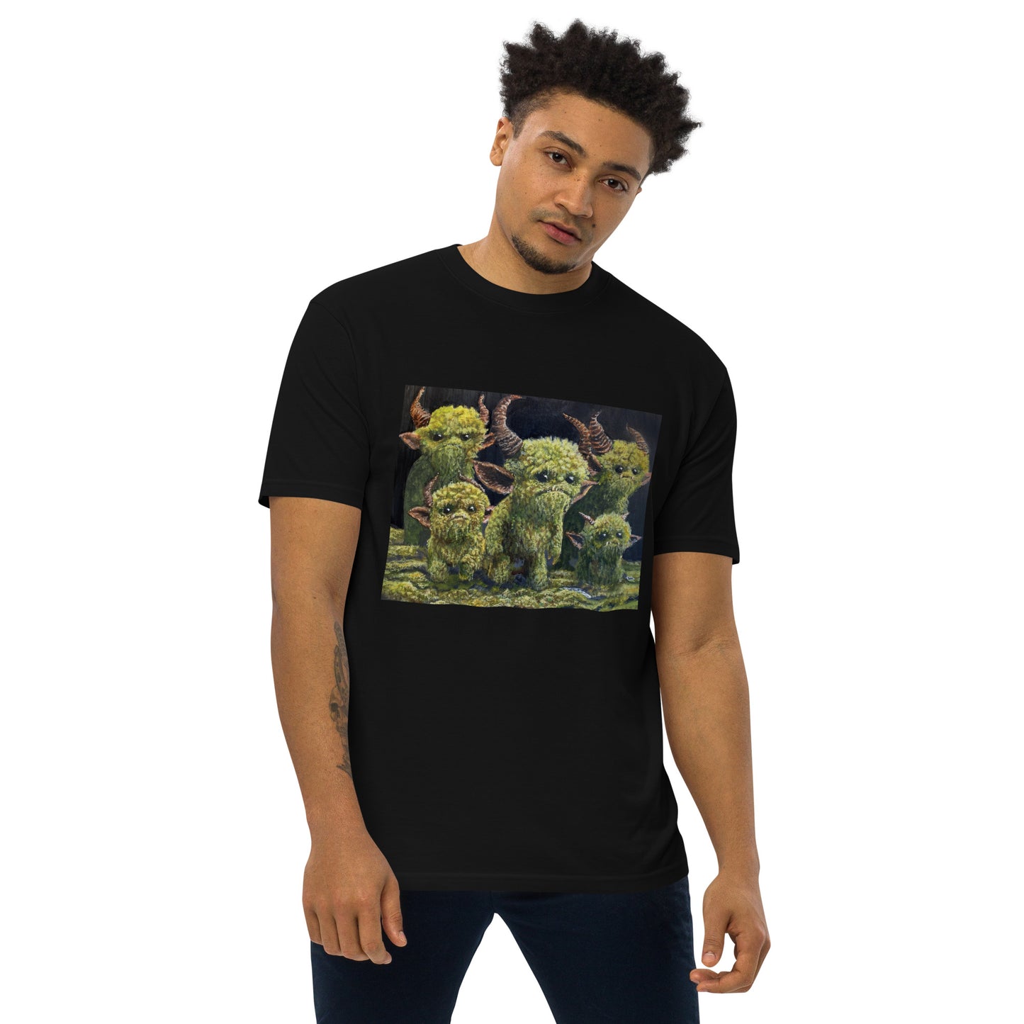 "The Mosslings" Men’s premium heavyweight tee