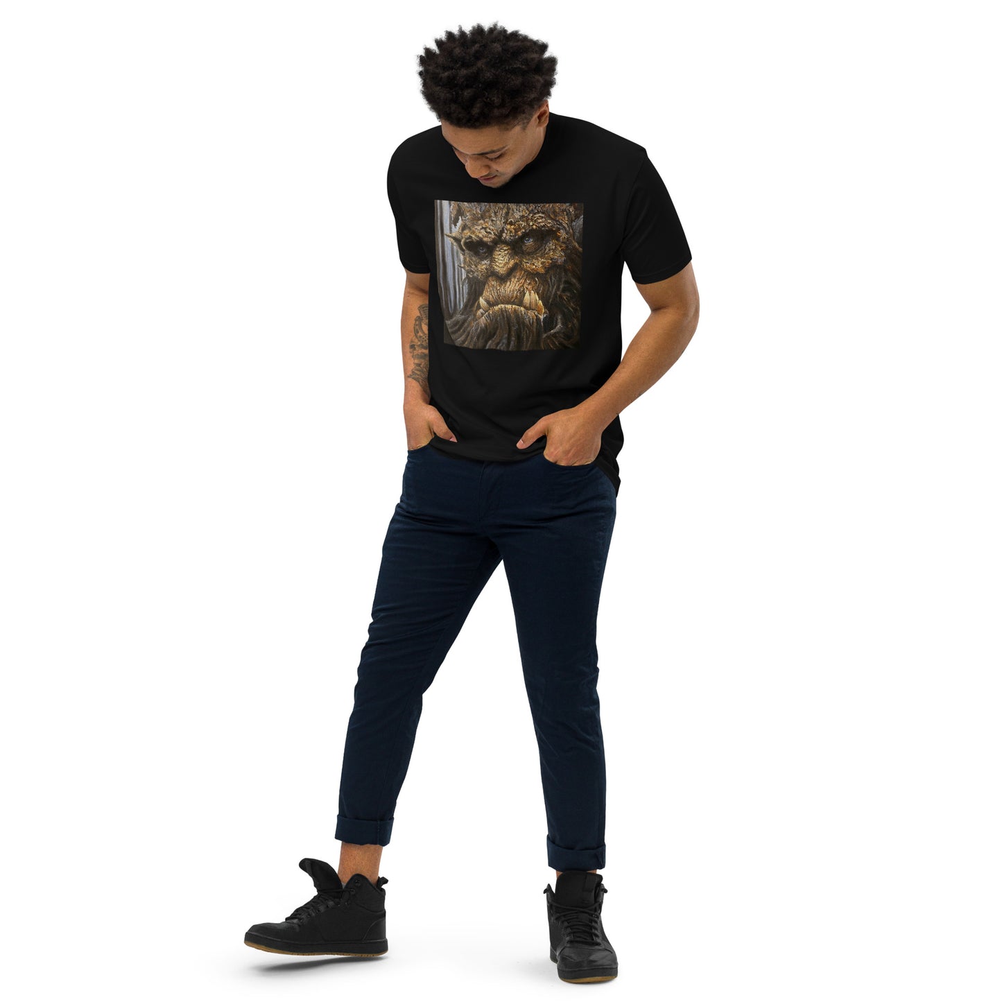 "Oakheart" Men’s premium heavyweight tee