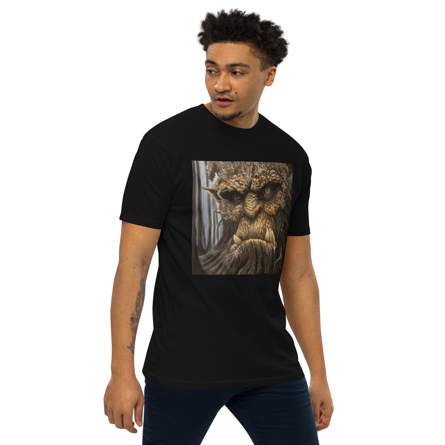 "Oakheart" Men’s premium heavyweight tee