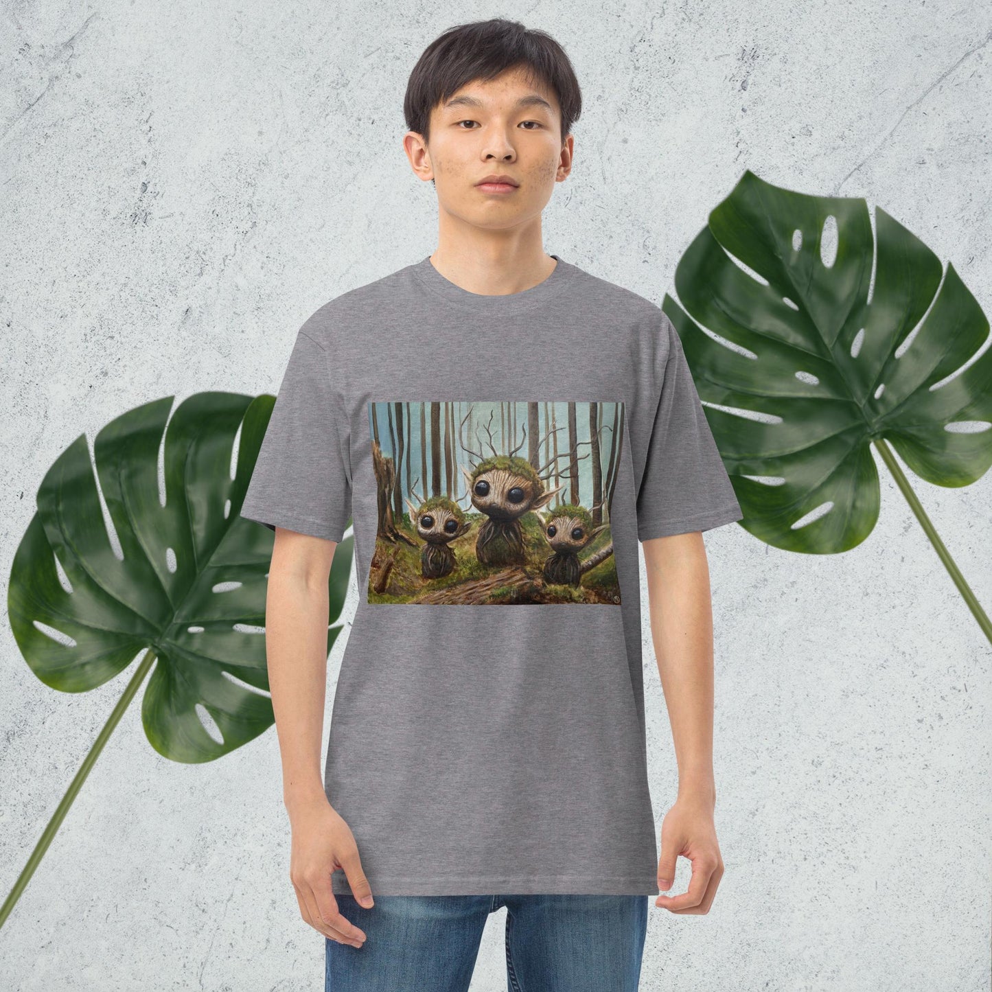 "The Woodlings" Men’s premium heavyweight tee
