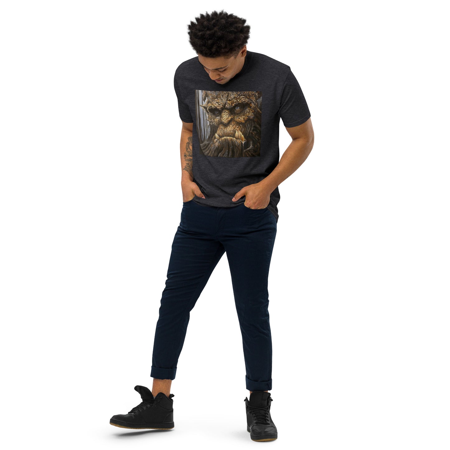 "Oakheart" Men’s premium heavyweight tee