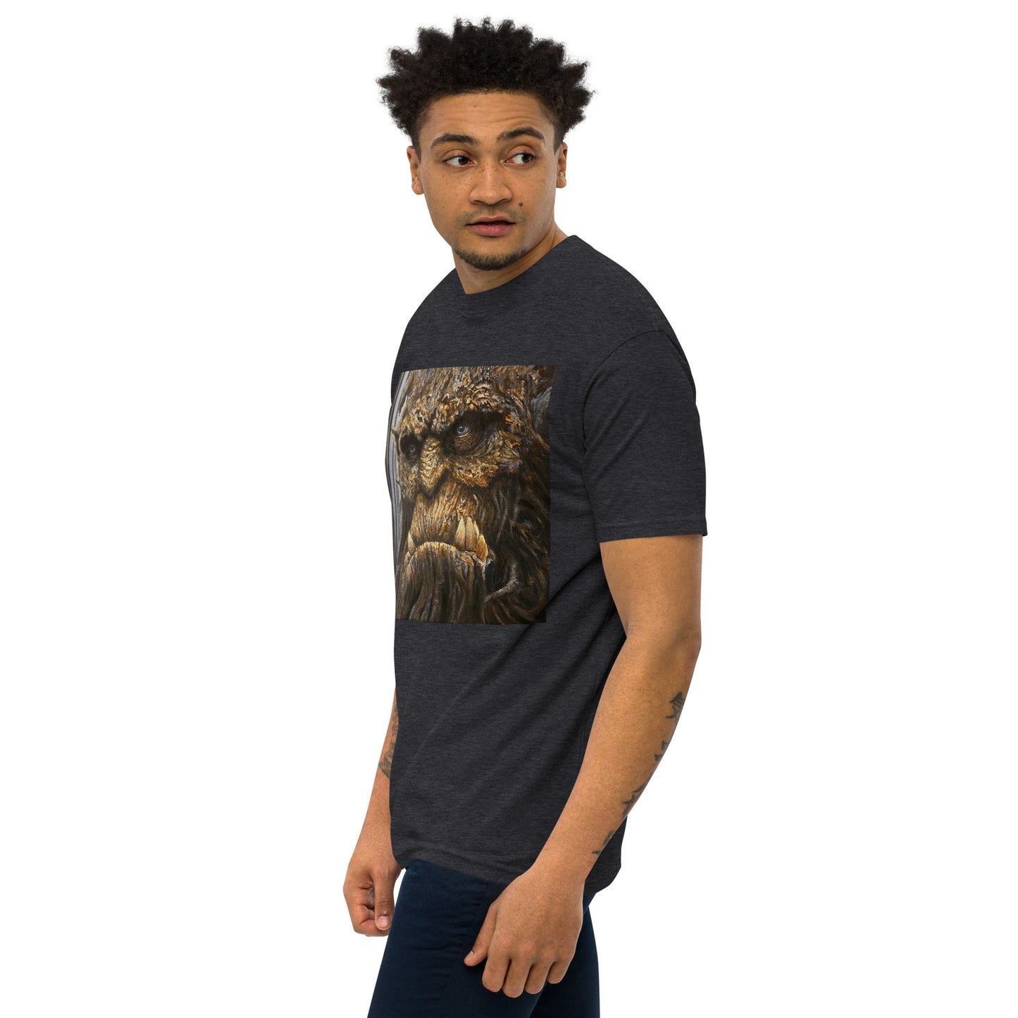 "Oakheart" Men’s premium heavyweight tee