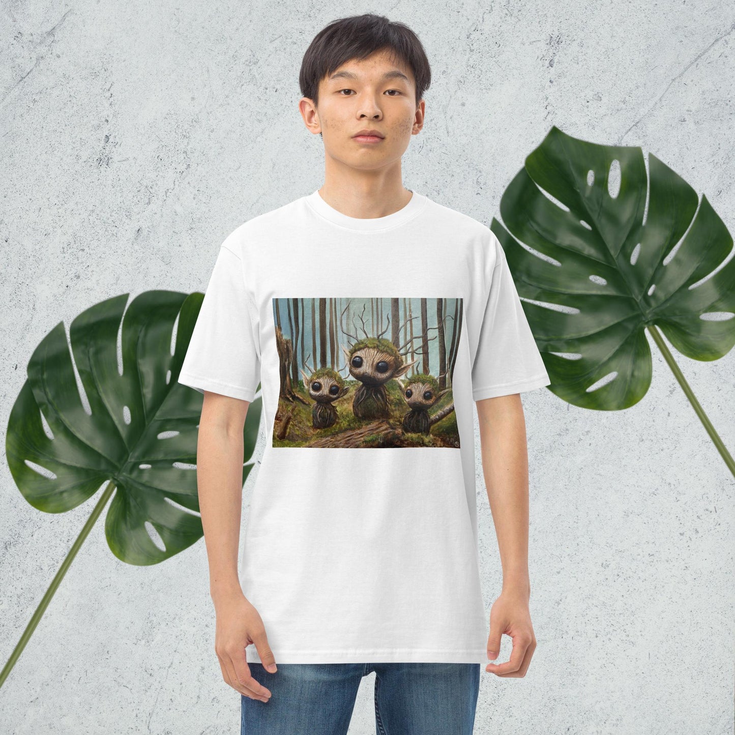 "The Woodlings" Men’s premium heavyweight tee