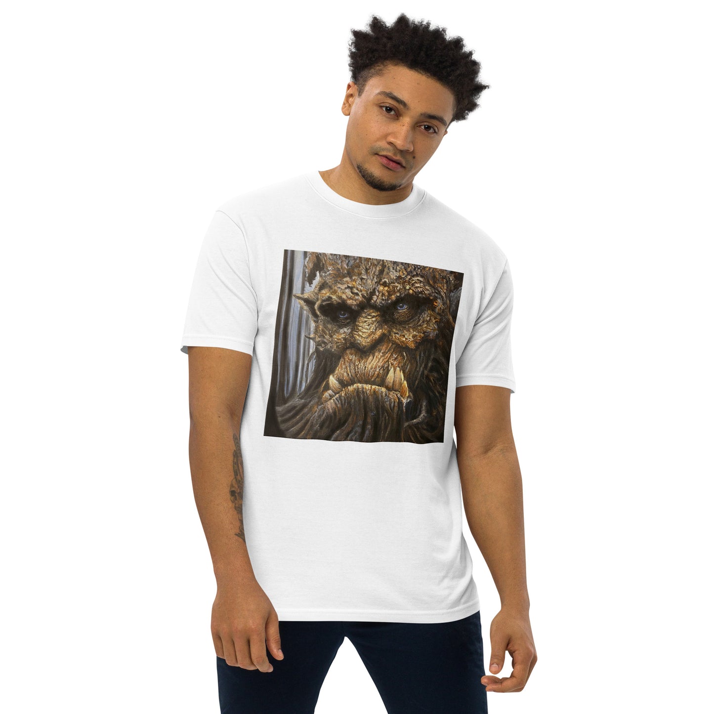 "Oakheart" Men’s premium heavyweight tee