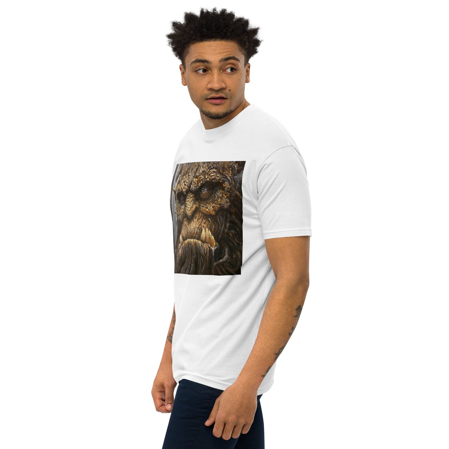 "Oakheart" Men’s premium heavyweight tee