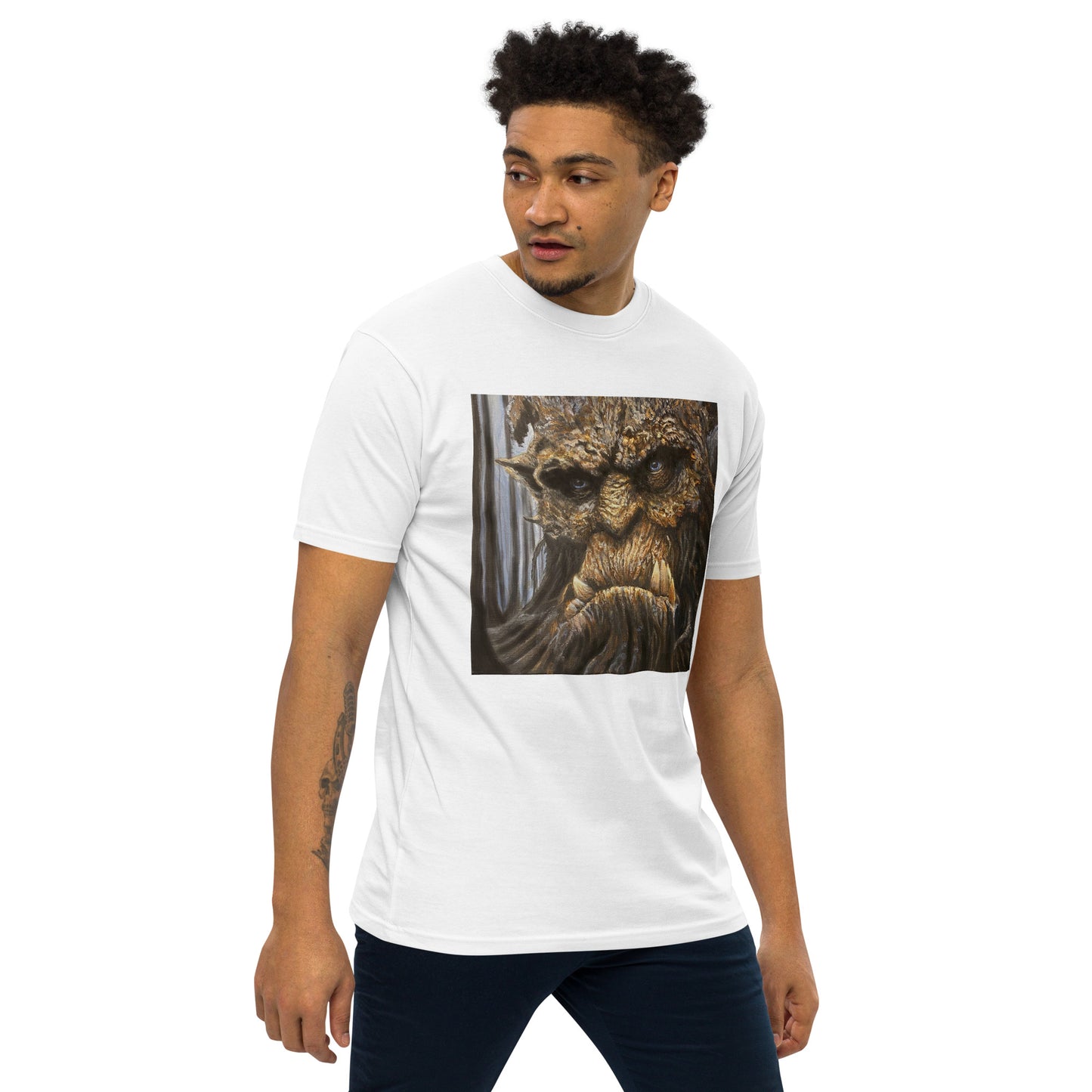 "Oakheart" Men’s premium heavyweight tee
