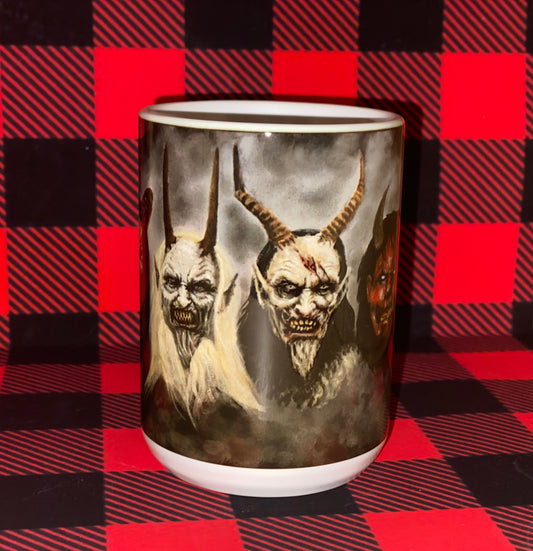 15 oz Krampus Seattle x Monsters and Monsteras Ceramic Mug