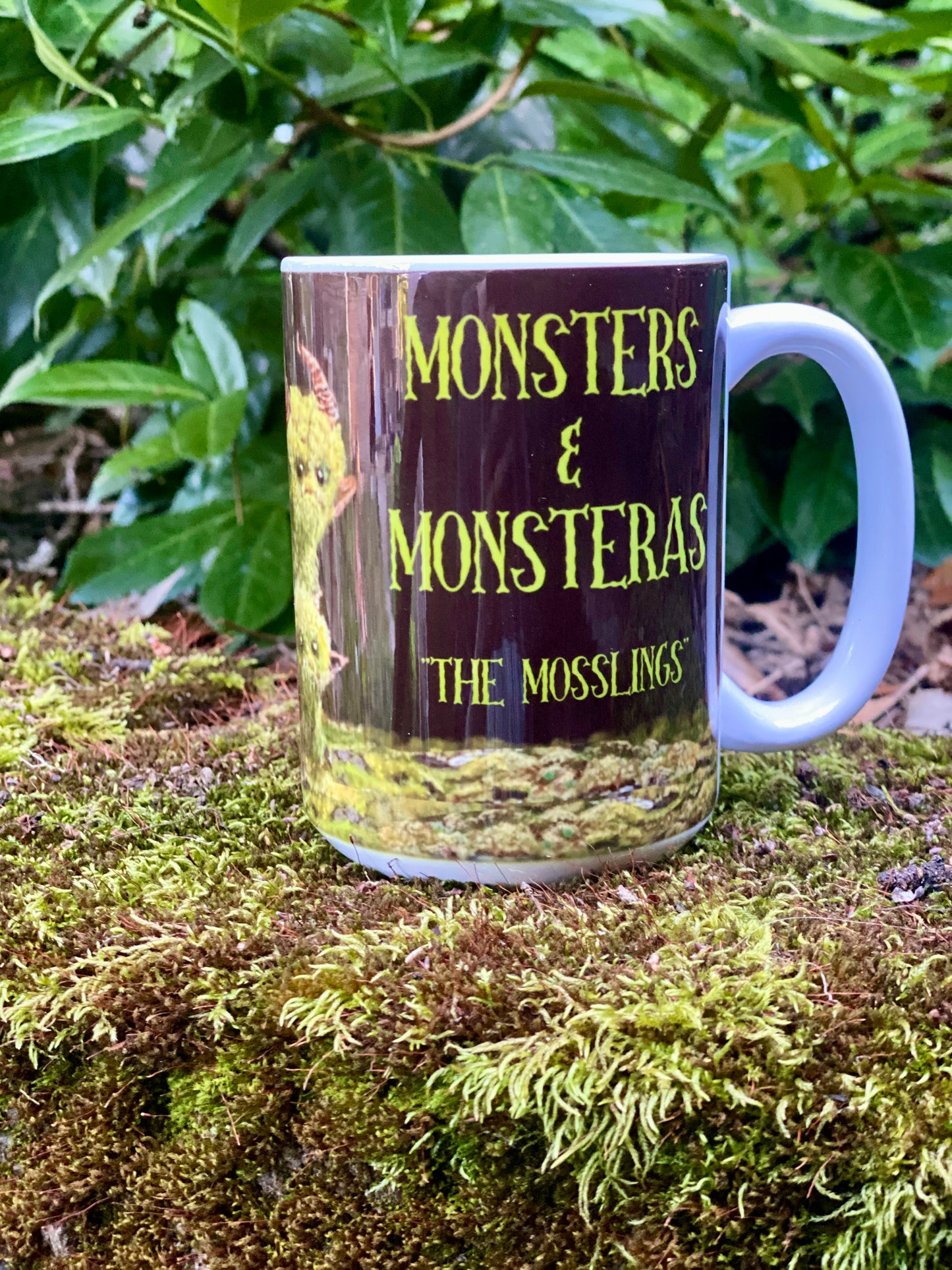 "The Mosslings" 15 oz Ceramic Mug