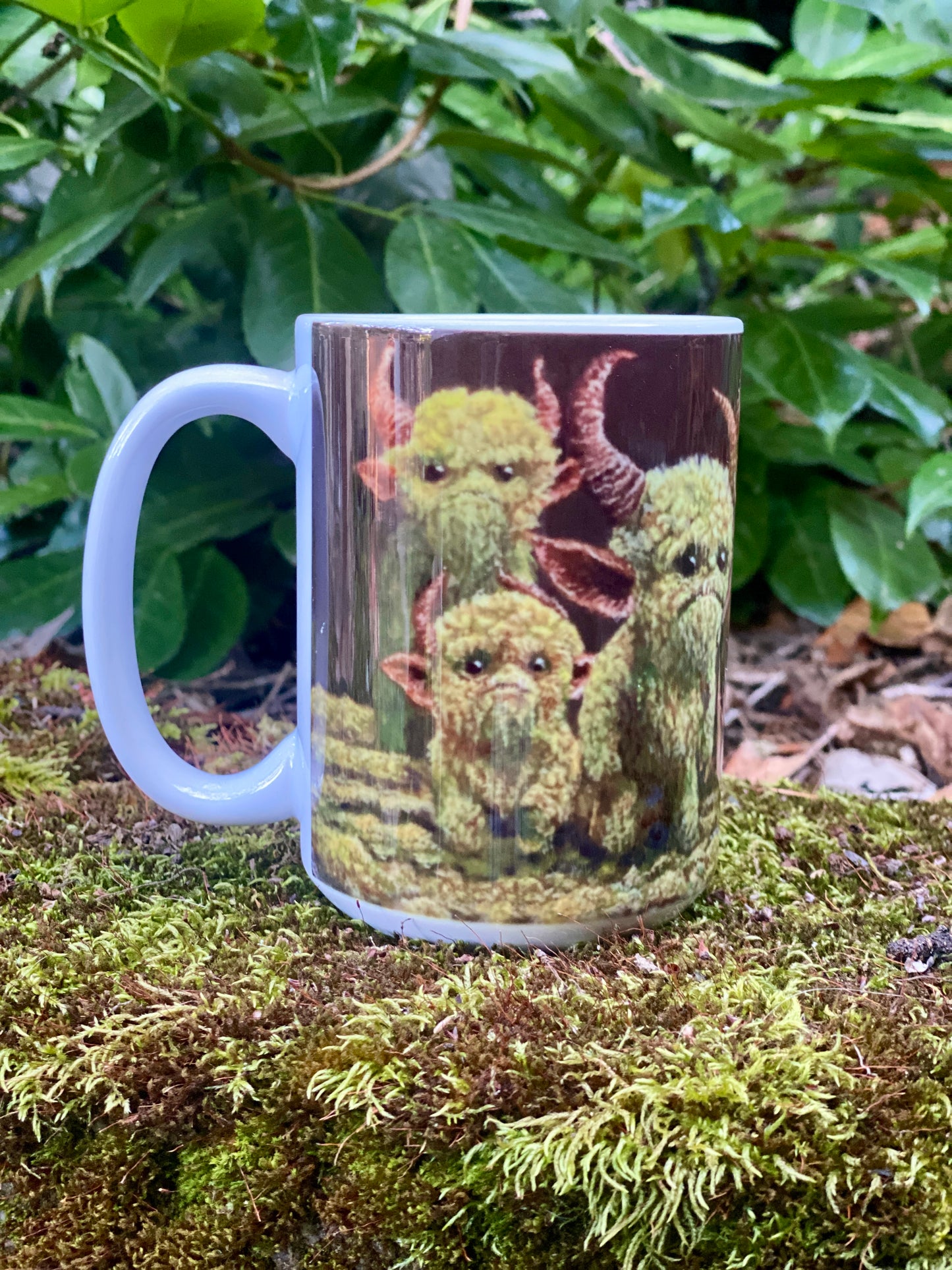 "The Mosslings" 15 oz Ceramic Mug