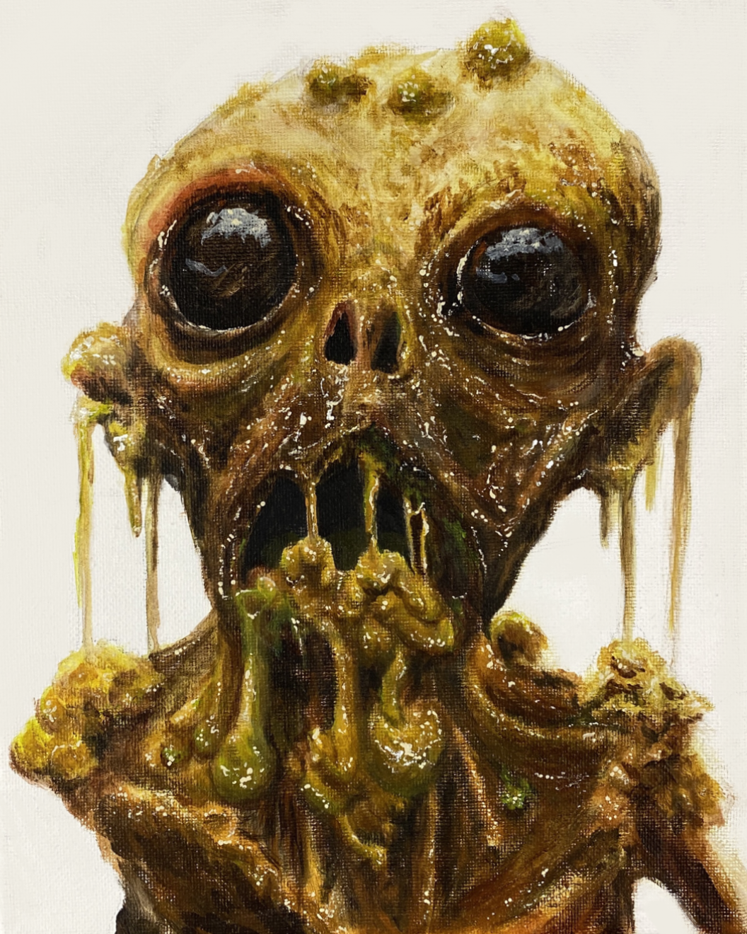 "Goo" the Mucus Monster - Portraits of Misfits and Miscreants