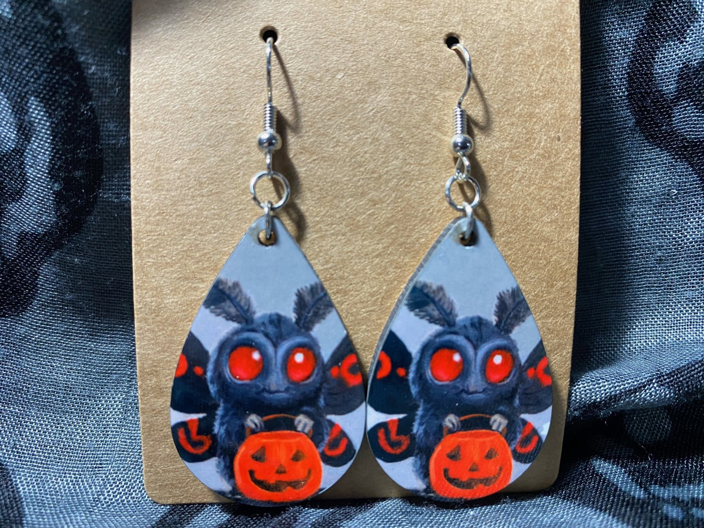 Miller the Mothman Drop Earrings