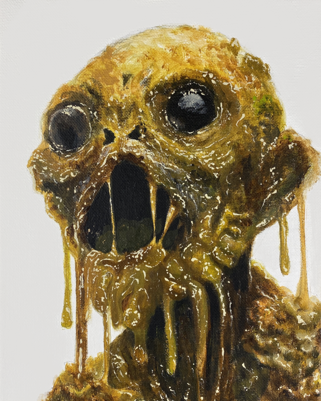 "Ooze" the Mucus Monster - Portraits of Misfits and Miscreants