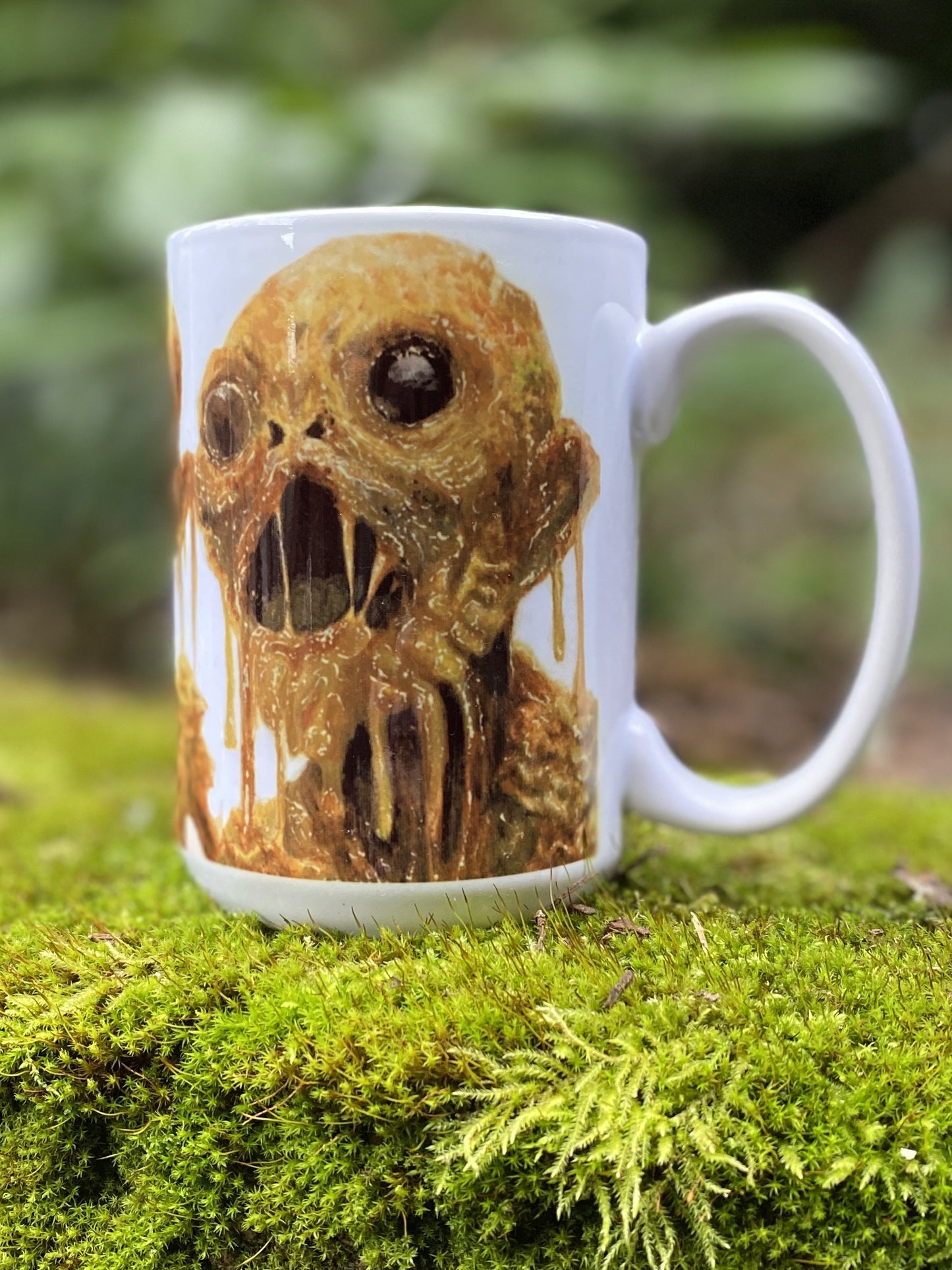 Mucus Monsters 15 oz. Ceramic Mug - Portraits of Misfits and Miscreants