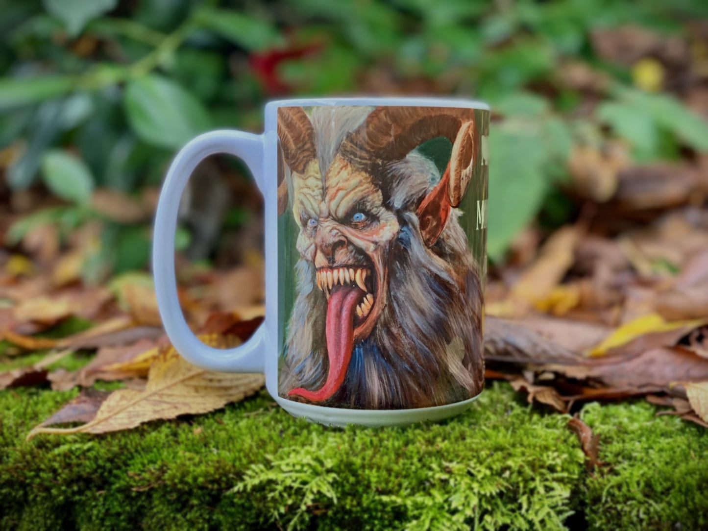 15 oz Ceramic Krampus Mug