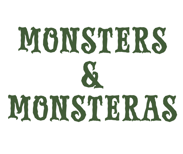 Monsters and Monsteras