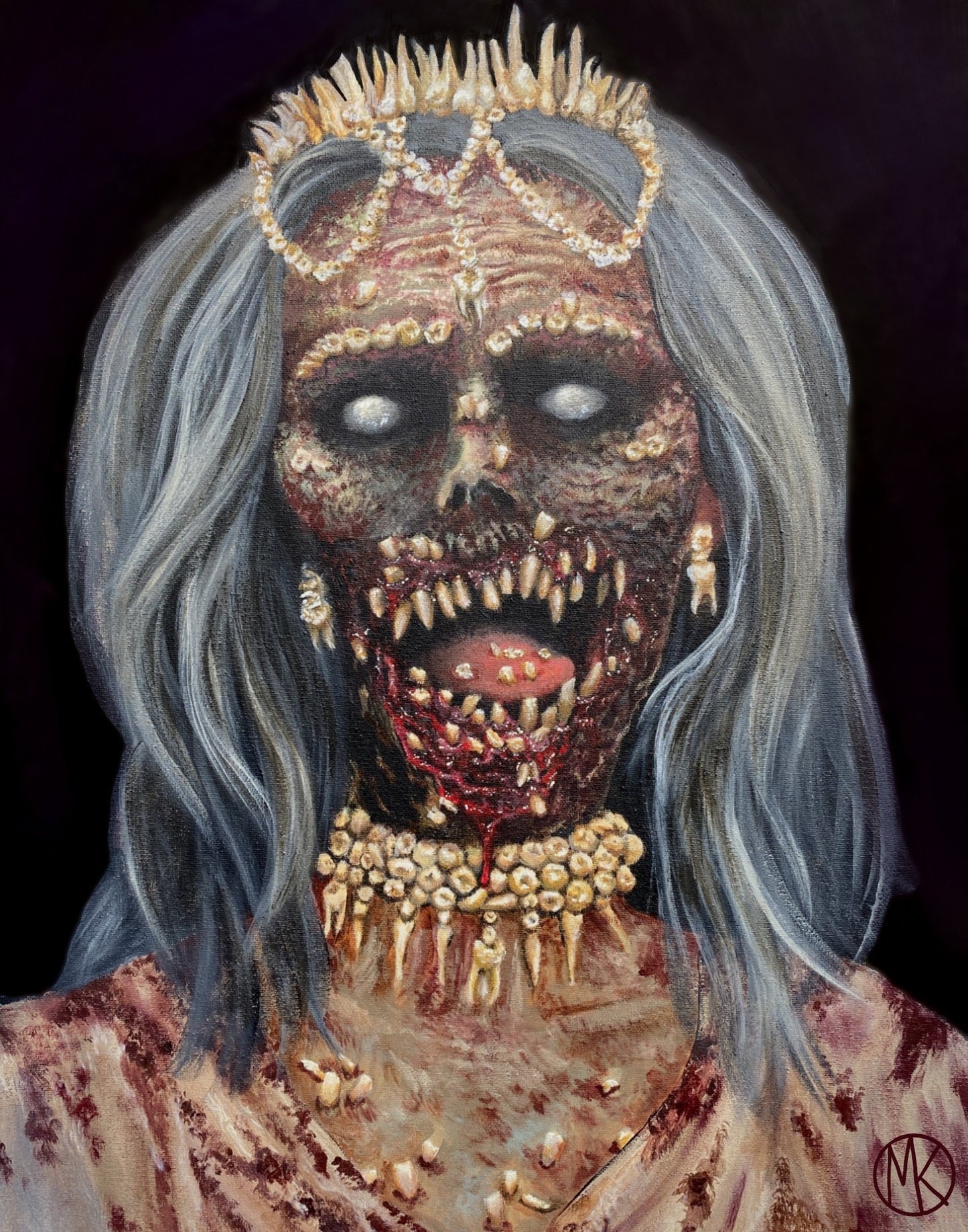 "Tooth Fairy" Art Print - Portraits of MIsfits and Miscreants